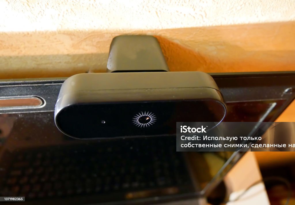Webcam and lighting setup for clearer video calls
