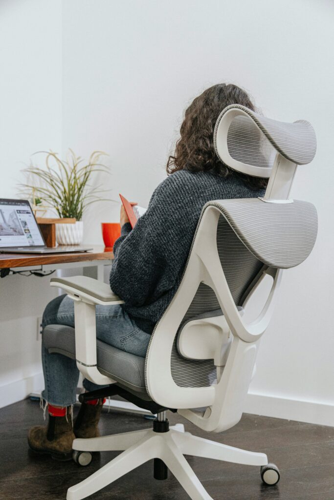 Home Office Essentials: ergonomic chair for comfortable working